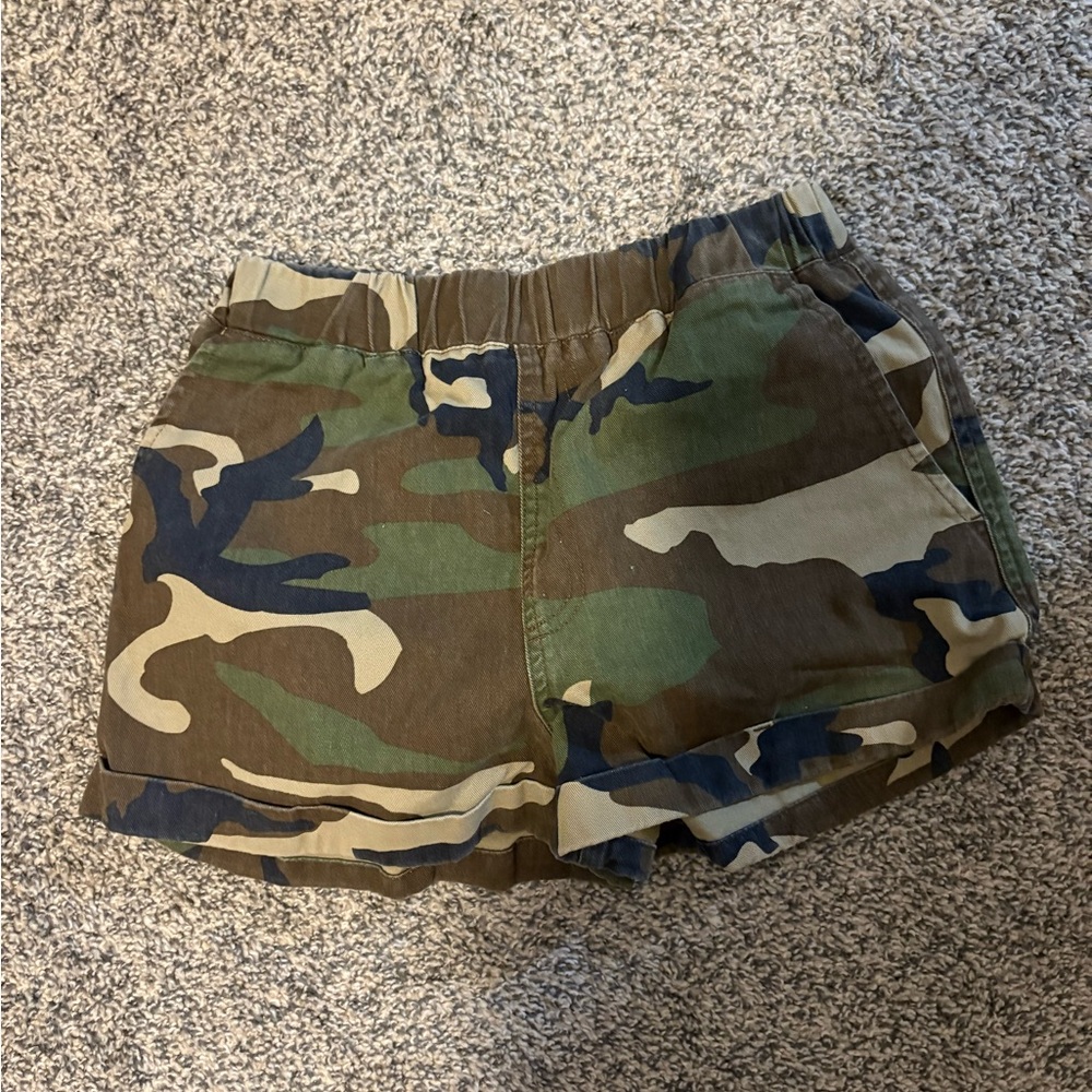 Forever 21 Camouflage Patterned Shorts